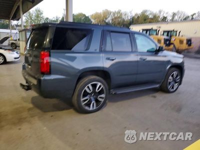 Trzecie zdjęcie samochodu z tyłu: 2020 CHEVROLET TAHOE K1500 LT VIN:1GNSKBKC1LR287846 - miniatura