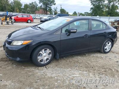 2012 HONDA CIVIC HYBRID JHMFB4F24CS010011 - główne zdjęcie licytacji z USA - miniatura