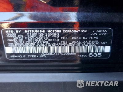 Zdjęcie 14 z 14 samochodu: 2022 MITSUBISHI OUTLANDER SE VIN:JA4J3UA88NZ020906 - miniatura