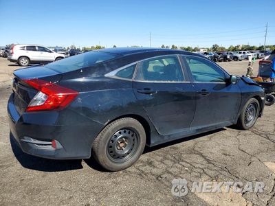 Trzecie zdjęcie samochodu z tyłu: 2016 HONDA CIVIC LX VIN:19XFC2F57GE074310 - miniatura