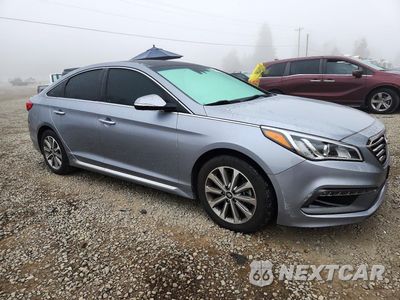 Czwarte zdjęcie samochodu z boku: 2016 HYUNDAI SONATA LIMITED VIN:5NPE34AFXGH330345 - miniatura