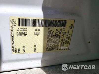 Zdjęcie 12 z 12 samochodu: 2017 NISSAN MAXIMA 3.5 SL VIN:1N4AA6AP7HC422623 - miniatura
