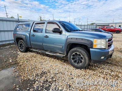 Czwarte zdjęcie samochodu z boku: 2009 CHEVROLET SILVERADO K1500 LT VIN:3GCEK23369G265998 - miniatura