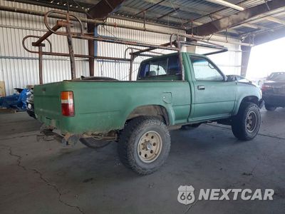Trzecie zdjęcie samochodu z tyłu: 1993 TOYOTA PICKUP 1/2 TON SHORT WHEELBASE DX VIN:4TARN01P9PZ137279 - miniatura