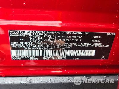 Zdjęcie 14 z 14 samochodu: 2025 TOYOTA RAV4 XLE VIN:2T3W1RFV1SW389101 - miniatura