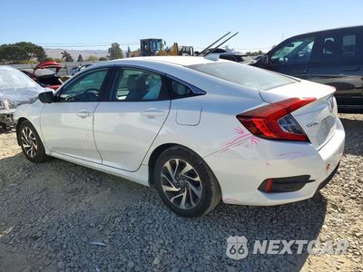 Drugie zdjęcie samochodu z przodu: 2017 HONDA CIVIC EX VIN:19XFC2F85HE206590 - miniatura