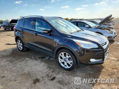 Czwarte zdjęcie samochodu z boku: 2014 FORD ESCAPE TITANIUM VIN:1FMCU0J96EUA59130 - miniatura