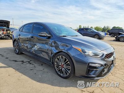Czwarte zdjęcie samochodu z boku: 2021 KIA FORTE GT VIN:3KPF44AC3ME288981 - miniatura