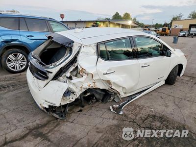 Trzecie zdjęcie samochodu z tyłu: 2019 NISSAN LEAF SL VIN:1N4AZ1CP1KC306432 - miniatura