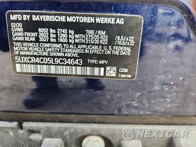 Zdjęcie 14 z 14 samochodu: 2020 BMW X5 SDRIVE 40I VIN:5UXCR4C05L9C34643 - miniatura