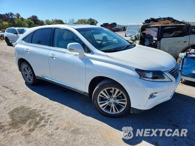 Czwarte zdjęcie samochodu z boku: 2014 LEXUS RX 450H VIN:JTJZB1BA0E2009979 - miniatura