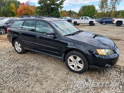 Czwarte zdjęcie samochodu z boku: 2005 SUBARU LEGACY OUTBACK 2.5 XT VIN:4S4BP68C554326216 - miniatura