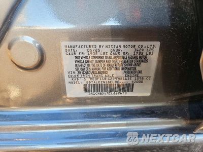 Zdjęcie 13 z 13 samochodu: 2025 NISSAN VERSA S VIN:3N1CN8DV9SL862693 - miniatura