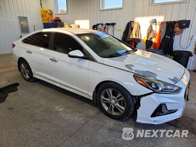 Czwarte zdjęcie samochodu z boku: 2018 HYUNDAI SONATA SEL VIN:5NPE34AF5JH623318 - miniatura