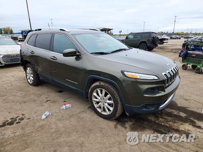Czwarte zdjęcie samochodu z boku: 2015 JEEP CHEROKEE LIMITED VIN:1C4PJMDS8FW699768 - miniatura