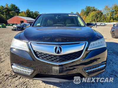 Piąte zdjęcie samochodu w środku: 2016 ACURA MDX TECHNOLOGY VIN:5FRYD4H68GB038612 - miniatura