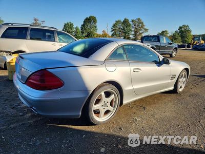 Trzecie zdjęcie samochodu z tyłu: 2003 MERCEDES-BENZ SL 500R VIN:WDBSK75F53F032953 - miniatura