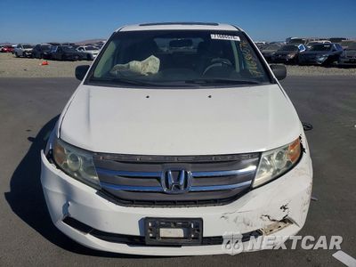 Piąte zdjęcie samochodu w środku: 2012 HONDA ODYSSEY EXL VIN:5FNRL5H62CB001712 - miniatura