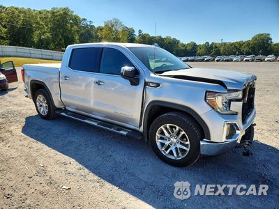 Czwarte zdjęcie samochodu z boku: 2021 GMC SIERRA K1500 SLT VIN:3GTU9DET1MG224297 - miniatura