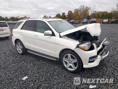 Czwarte zdjęcie samochodu z boku: 2015 MERCEDES-BENZ ML 350 4MATIC VIN:4JGDA5HB6FA516010 - miniatura