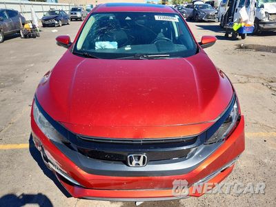 Piąte zdjęcie samochodu w środku: 2019 HONDA CIVIC EX VIN:19XFC1F39KE010139 - miniatura