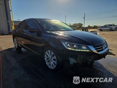 Czwarte zdjęcie samochodu z boku: 2015 HONDA ACCORD EXL VIN:1HGCR3F80FA033621 - miniatura