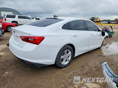 Trzecie zdjęcie samochodu z tyłu: 2019 CHEVROLET MALIBU LS VIN:1G1ZC5ST1KF207542 - miniatura