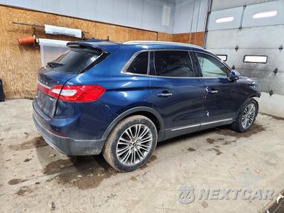 Trzecie zdjęcie samochodu z tyłu: 2017 LINCOLN MKX RESERVE VIN:2LMPJ8LR6HBL16534 - miniatura