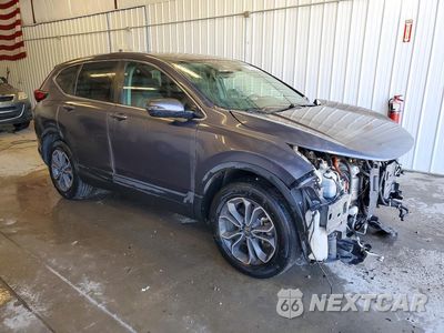 Czwarte zdjęcie samochodu z boku: 2022 HONDA CR-V EX VIN:5J6RT6H52NL031025 - miniatura
