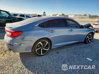 Trzecie zdjęcie samochodu z tyłu: 2022 HONDA ACCORD SPORT SE VIN:1HGCV1F46NA108785 - miniatura