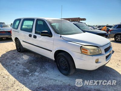 Czwarte zdjęcie samochodu z boku: 2008 CHEVROLET UPLANDER INCOMPLETE VIN:1GBDV13W68D116420 - miniatura