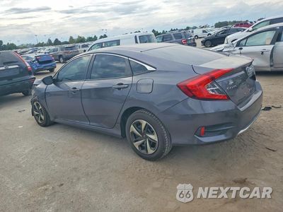 Drugie zdjęcie samochodu z przodu: 2020 HONDA CIVIC LX VIN:19XFC2F68LE013597 - miniatura