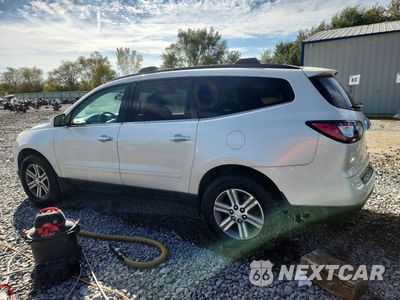 Drugie zdjęcie samochodu z przodu: 2015 CHEVROLET TRAVERSE LT VIN:1GNKRHKD3FJ170070 - miniatura