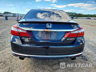 Zdjęcie 6 z 12 samochodu: 2017 HONDA ACCORD SPORT VIN:1HGCR2F5XHA296864 - miniatura