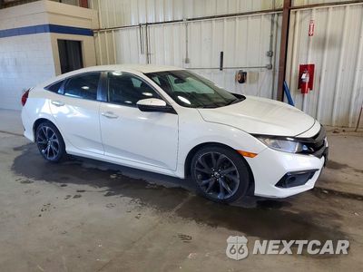 Czwarte zdjęcie samochodu z boku: 2020 HONDA CIVIC SPORT VIN:2HGFC2F80LH595864 - miniatura