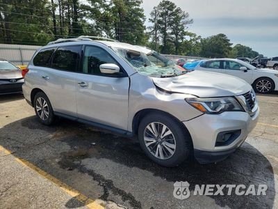 Czwarte zdjęcie samochodu z boku: 2018 NISSAN PATHFINDER SL VIN:5N1DR2MN5JC609573 - miniatura