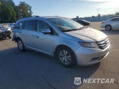 Czwarte zdjęcie samochodu z boku: 2014 HONDA ODYSSEY EXL VIN:5FNRL5H62EB093665 - miniatura