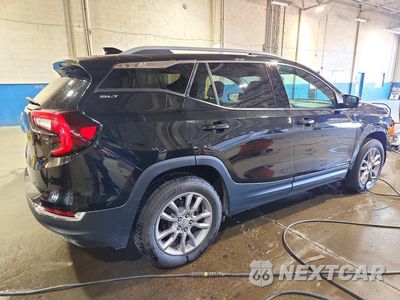 Trzecie zdjęcie samochodu z tyłu: 2024 GMC TERRAIN SLT VIN:3GKALVEG7RL305479 - miniatura