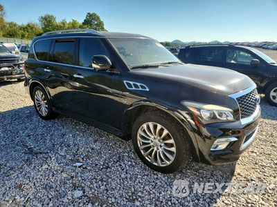 Czwarte zdjęcie samochodu z boku: 2015 INFINITI QX80 BASE VIN:JN8AZ2NF7F9571609 - miniatura