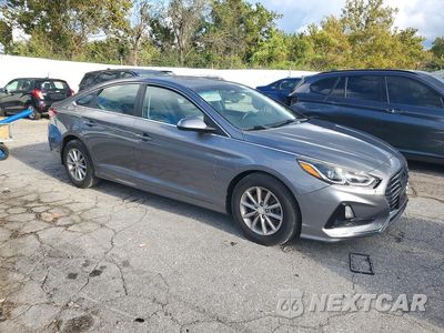 Czwarte zdjęcie samochodu z boku: 2018 HYUNDAI SONATA ECO VIN:5NPE24AA4JH684151 - miniatura