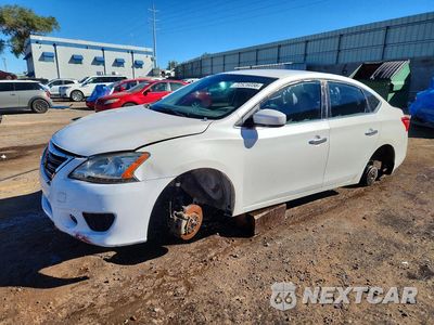 2013 NISSAN SENTRA S 3N1AB7AP6DL626134 - główne zdjęcie licytacji z USA - miniatura