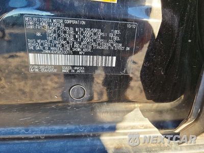 Zdjęcie 12 z 12 samochodu: 2011 TOYOTA RAV4 SPORT VIN:JTMRK4DV5B5100115 - miniatura