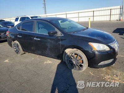 Czwarte zdjęcie samochodu z boku: 2013 NISSAN SENTRA S VIN:3N1AB7AP9DL657698 - miniatura