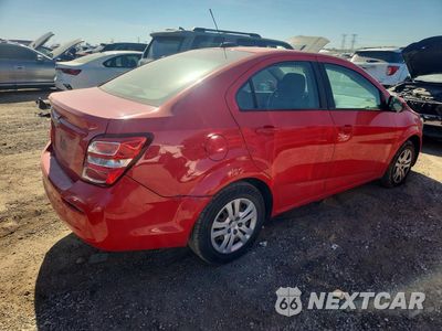 Trzecie zdjęcie samochodu z tyłu: 2018 CHEVROLET SONIC LS VIN:1G1JB5SHXJ4116193 - miniatura