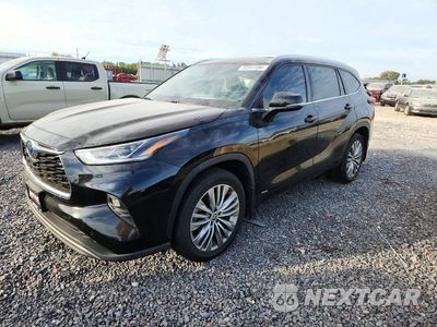 2022 TOYOTA HIGHLANDER HYBRID PLATINUM 5TDEBRCH7NS086286 - główne zdjęcie licytacji z USA - miniatura