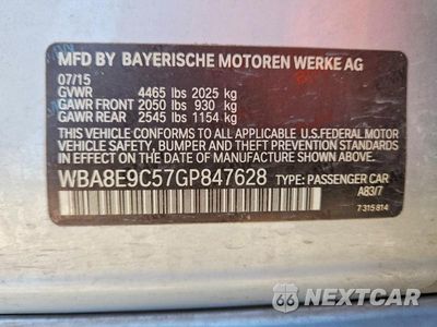Zdjęcie 13 z 13 samochodu: 2016 BMW 328 I SULEV VIN:WBA8E9C57GP847628 - miniatura