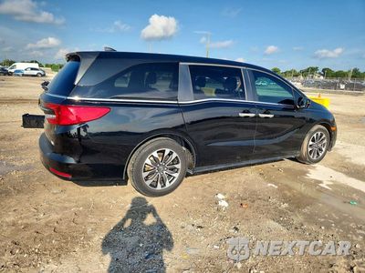 Trzecie zdjęcie samochodu z tyłu: 2023 HONDA ODYSSEY EXL VIN:5FNRL6H65PB006642 - miniatura