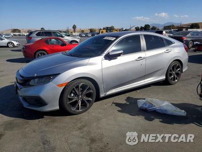 2019 HONDA CIVIC SPORT 19XFC2F83KE212086 - główne zdjęcie licytacji z USA - miniatura
