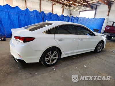 Trzecie zdjęcie samochodu z tyłu: 2018 HYUNDAI SONATA LIMITED VIN:5NPE34AF3JH691293 - miniatura