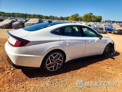Trzecie zdjęcie samochodu z tyłu: 2021 HYUNDAI SONATA N LINE VIN:5NPEK4JCXMH115701 - miniatura